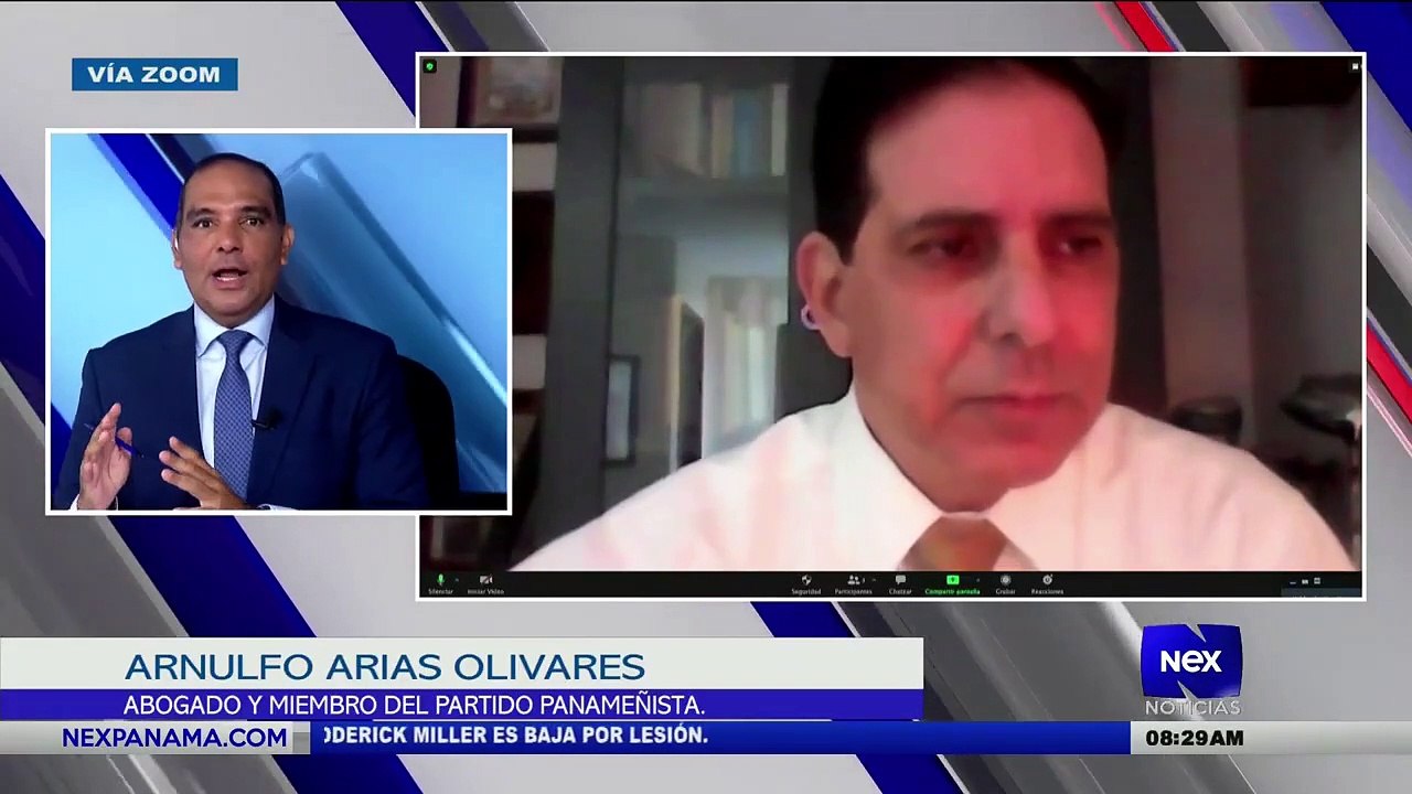 Entrevista a Arnulfo Arias Olivares, abogado y miembro del Partido Panameñista - Nex Noticias