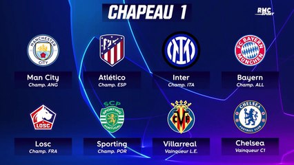 Ligue des champions 2021/22 : Les chapeaux, avant les barrages