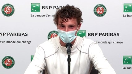 Roland-Garros 2021 - Ugo Humbert : "Je me suis quand même régalé même le résultat n'est pas là"
