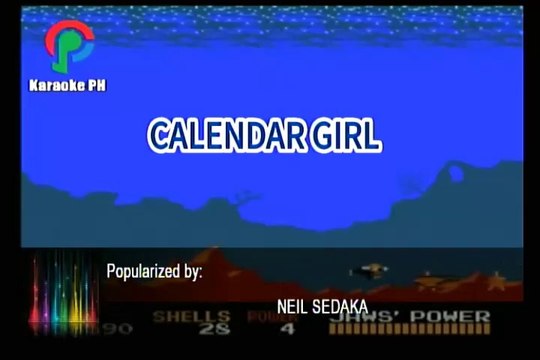 Neil Sedaka Calendar Girl Karaoke