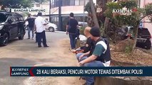 28 Kali Beraksi, Pencuri Motor Bersenjata Api Tewas Ditembak Polisi