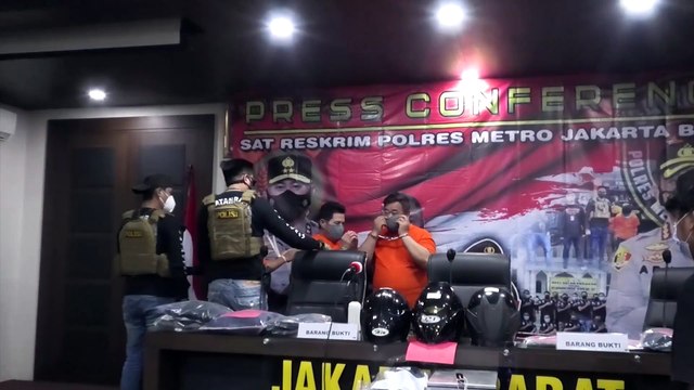 Satreskrim Polres Metro Jakarta Barat Tangkap Pelaku Pencurian Rumah Kosong