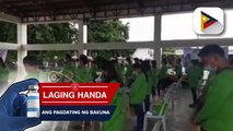 Daan-daang mga residente mula Leyte at Eastern Samar ang tumanggap ng tulong mula sa pamahalaan at kay Sen. Bong Go