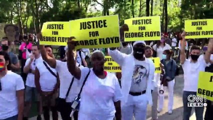 Polis şiddetinin simgesi Floyd öldürüleli 1 yıl oldu