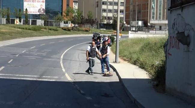 SULTANGAZİ'DE HAREKETLİ ANLAR... POLİS MERKEZİNİN YAKININDA SİLAHLI ÇATIŞMA