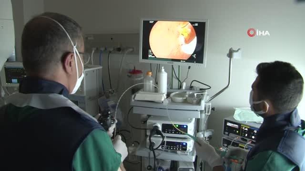 Başakşehir Şehir Hastanesi'nde ilk kez 3 yaşındaki çocuğa "ERCP" tedavisiyle uygulandı