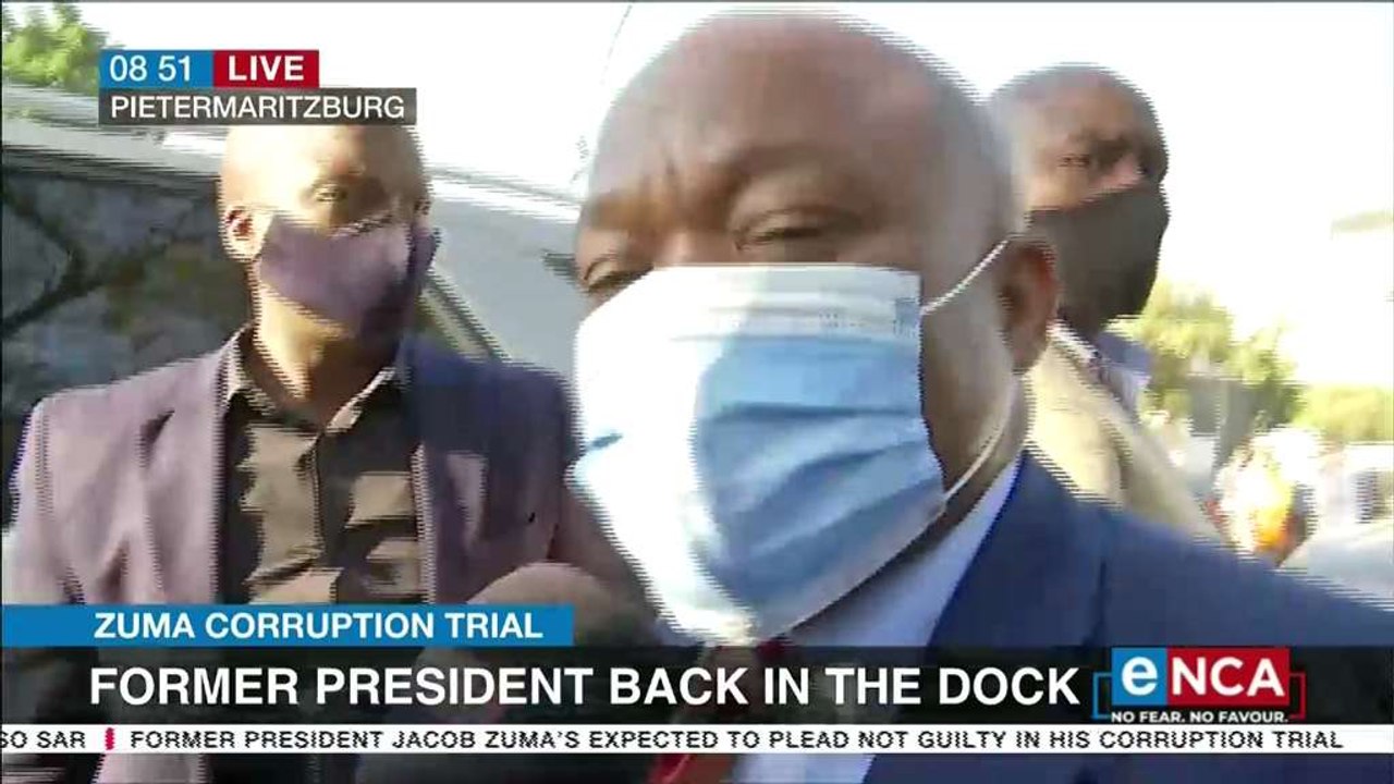 Zihle Zikalala speaks on Zuma corruption trial