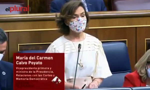 Carmen Calvo tilda de irreconocible al PP: No ha ayudado en nada a este Gobierno