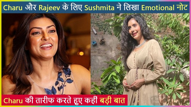 Charu Asopa and Rajeev Sen Receives Special Congratulatory Message From Sushmita Sen 