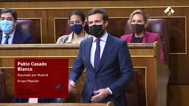 Casado, a Sánchez sobre los indultos: Cumplir la ley no es venganza
