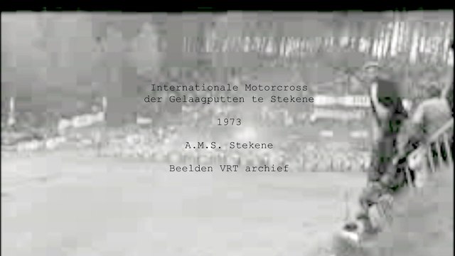 Motocross Stekene - 1973