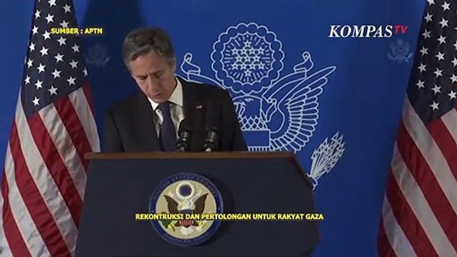 Usai Temui PM Israel dan Presiden Palestina, Menlu AS: Pembangunan Gaza untuk Lemahkan Hamas