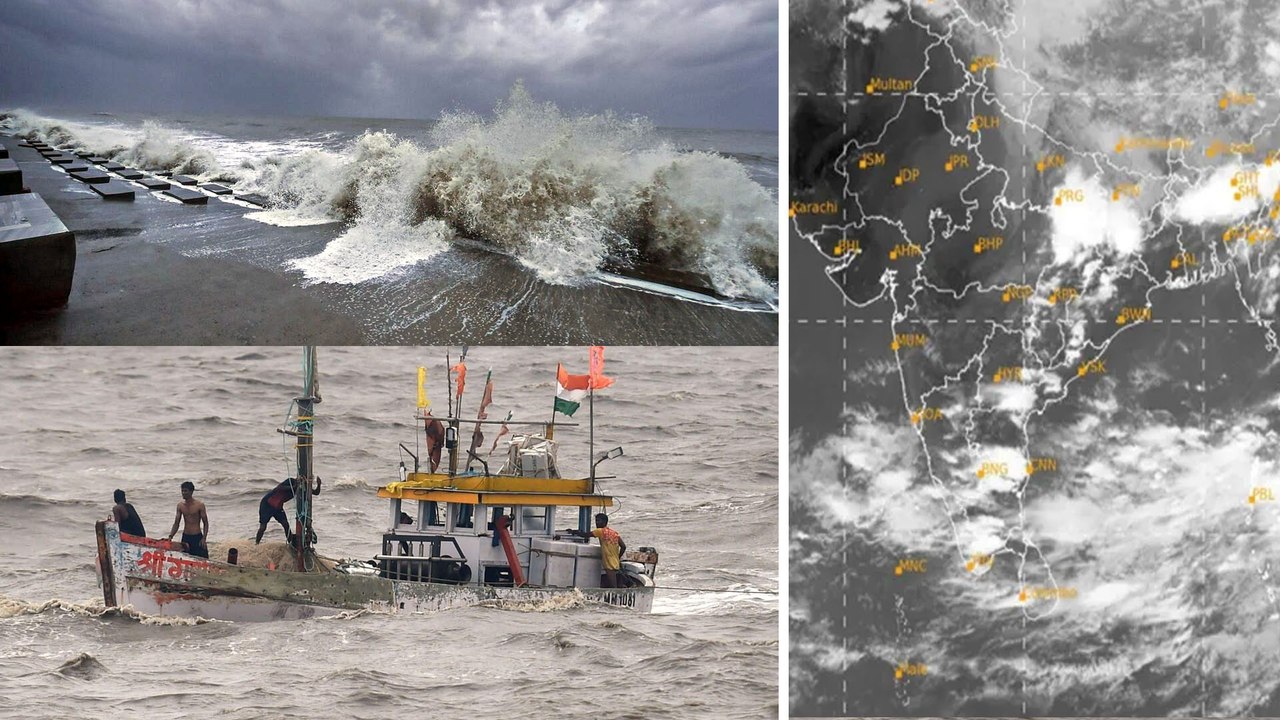 Cyclone Yaas Landfall Visuals ఉప్పొంగి విరుచుకుపడ్డ సముద్రం | Tsunami | Floods | Oneindia Telugu