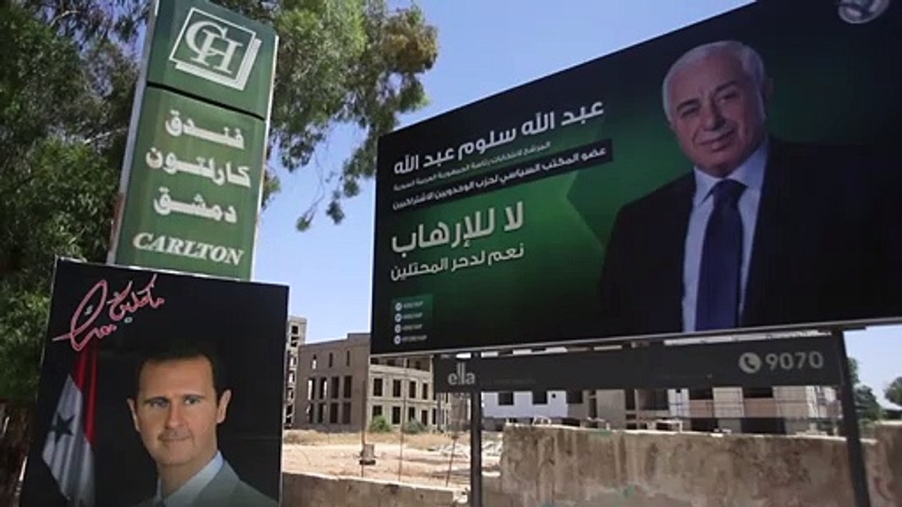 Wahl in Syrien: Sieg von Baschar al-Assad gilt als sicher