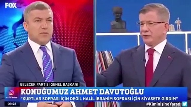 Davutoğlu: Binali Yıldırım, Süleyman Soylu ve Berat Albayrak Cumhurbaşkanının koordinasyonuyla bana kumpas kurdular
