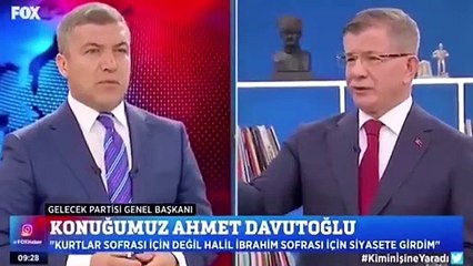 Davutoğlu: Binali Yıldırım, Süleyman Soylu ve Berat Albayrak Cumhurbaşkanının koordinasyonuyla bana kumpas kurdular