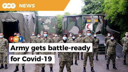 Army sets up first field ICU in Penang