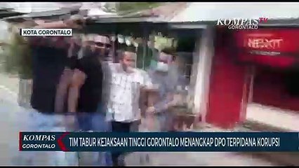 Tim Tabur Kejaksaan Tinggi Gorontalo Menangkap DPO Terpidana Korupsi