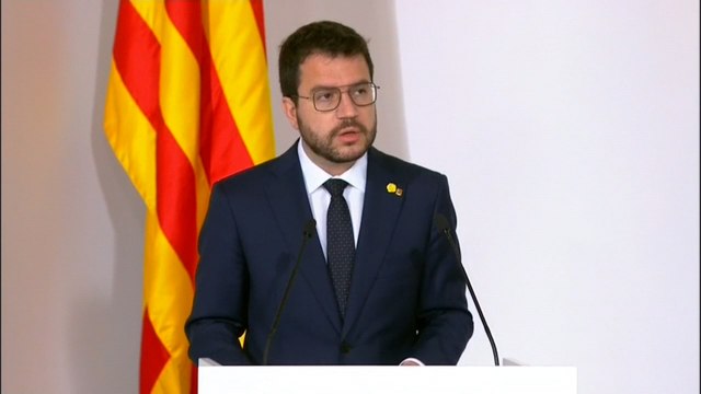 Aragonès nombra a su nuevo Govern y le pide compromiso para hacer posible una Catalunya independiente