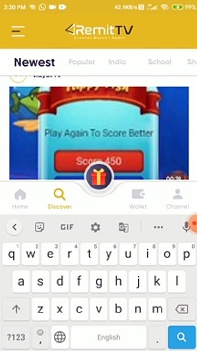 tip to tip will be given