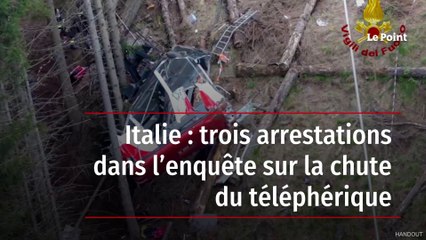 Italie : trois arrestations dans l’enquête sur la chute du téléphérique