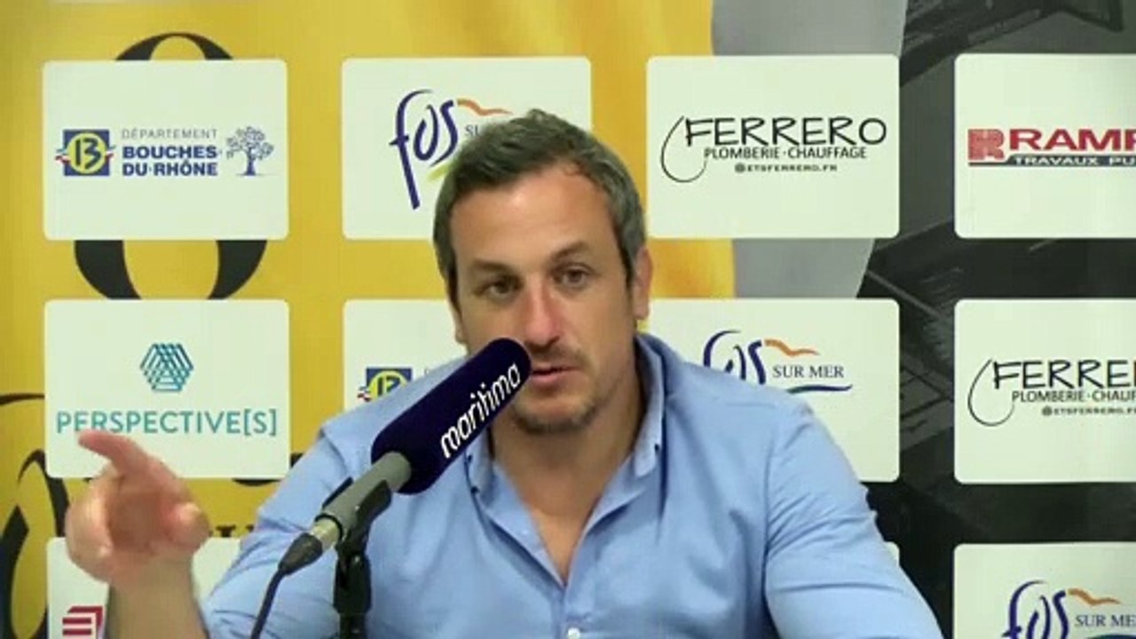 réaction maritima : le coach de Fos Provence Basket Rémi Giuitta