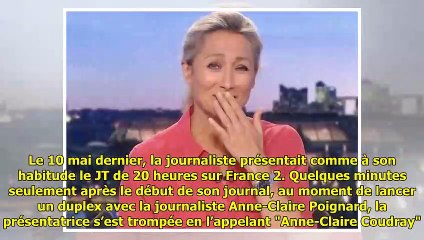 Download Video: Anne-Sophie Lapix en panique en plein direct… La journaliste victime d’un -problème technique- ...