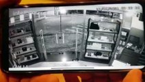 Loja que nem foi inaugurada é alvo de ladrões no Centro; Vídeo mostra arrombadores estourando vidros da porta