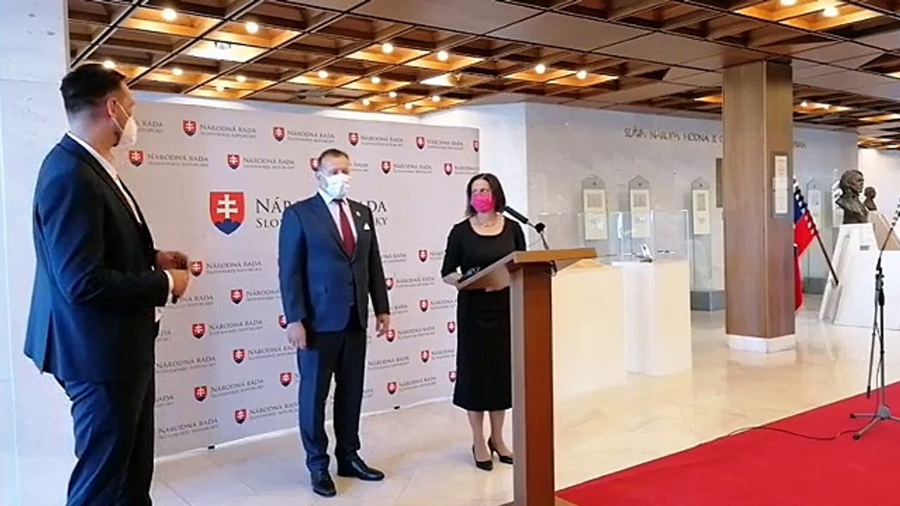 ZÁZNAM: TK predsedu NR SR B. Kollára a ministerky spravodlivosti M. Kolíkovej