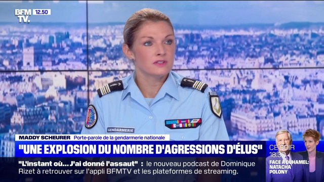 Maddy Scheurer, gendarmerie nationale: En 2020, il y a eu une explosion des agressions et menaces envers des maires et des élus