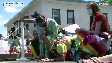 ABD: Polis şiddeti sonucu hayatını kaybeden George Floyd, ölümünün birinci yılında anıldı