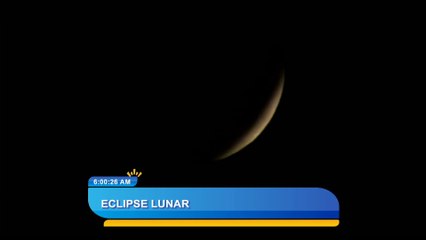 Eclipse lunar total se vio en el Ecuador