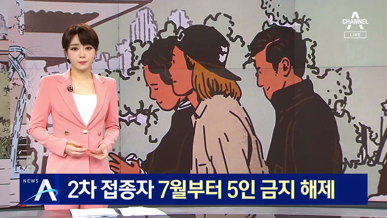 백신 맞으면 모임 인원 제외…7월부턴 2차 맞으면 5인 해제