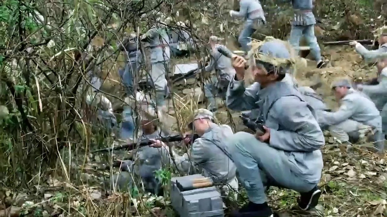 The Eighth Route Army bombarded the Japanese base, deceived the secret Japanese troops to come for reinforcements, and directly sent the Three Route Army to ambush halfway.