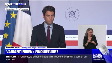 Gabriel Attal: "Nous acheminons 20.000 doses de vaccins supplémentaires" vers la région de Bordeaux