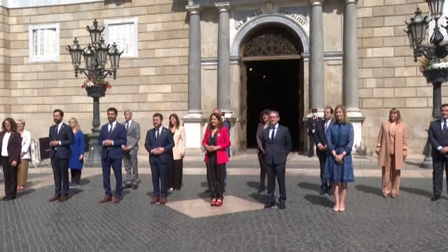 Primera reunión del nuevo Govern de Pere Aragonès