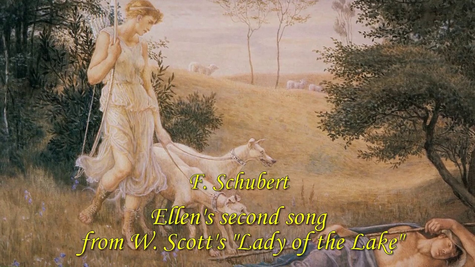 ⁣F. Schubert. Ellen's second song. Singt Oksana Gachechiladze