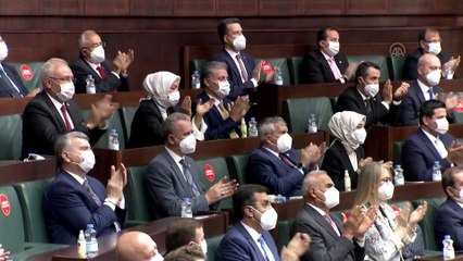 TBMM - Cumhurbaşkanı Erdoğan: 'Kardeşliğimize sahip çıktığımız müddetçe, hiçbir senaryo ülkemizi hedeflerine ulaşmaktan alıkoyamaz'