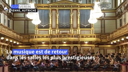 A Vienne, l'orchestre philharmonique est de retour