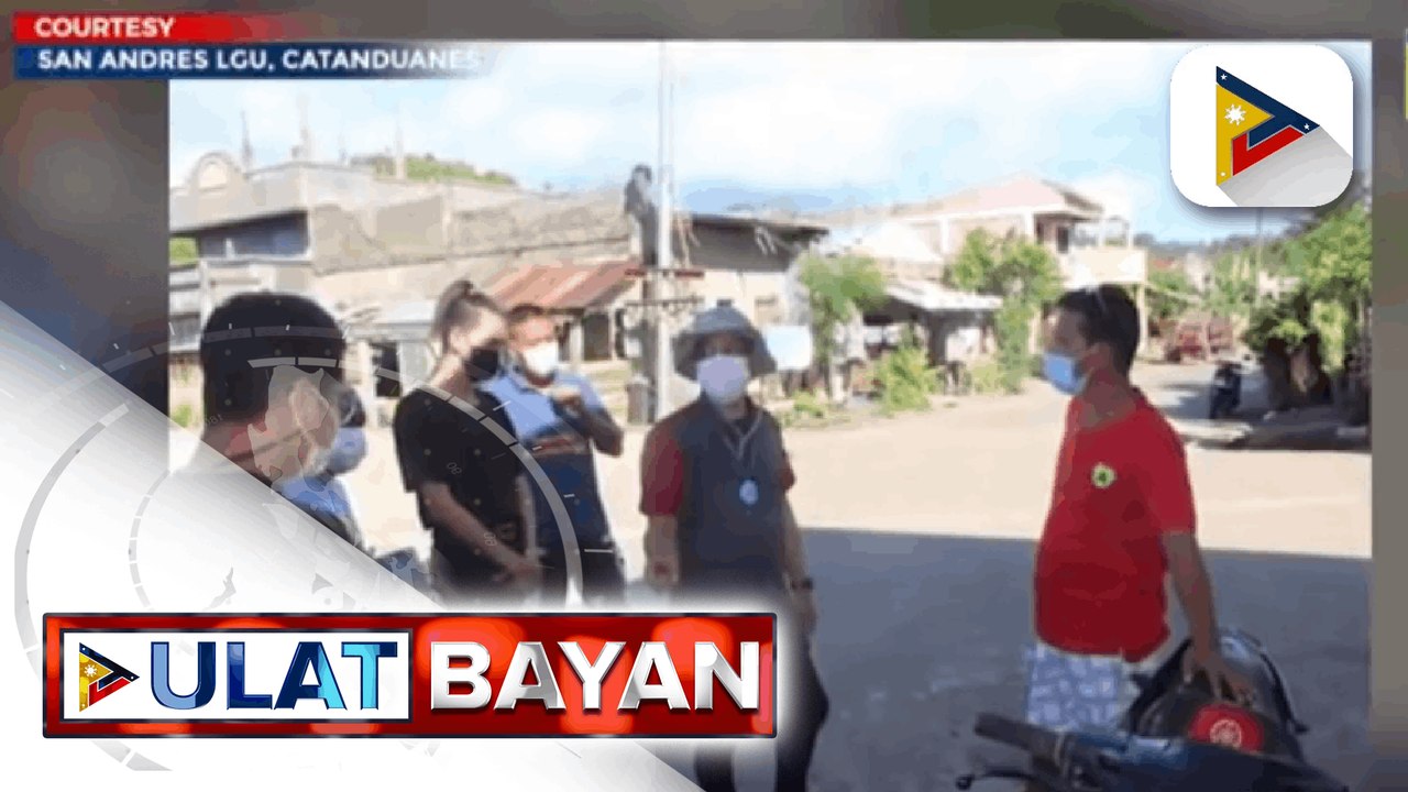 7 indibidwal mula sa Caramoan, pumuslit sa codon port; North Cotabato Gov. Nancy Catamco at 110 health workers, nakakumpleto na ng dalawang doses ng COVID-19 vaccine; P150-K halaga ng smuggled na sigarilyo, nasabat sa Lanao del Sur