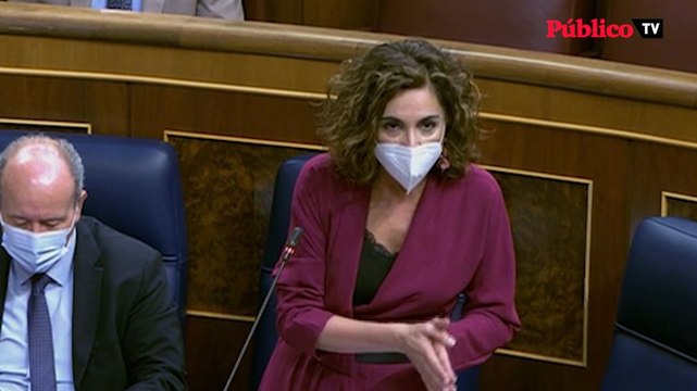 Mª Jesús Montero defiende la reforma fiscal: Proporcionalmente, la clase trabajadora paga más impuestos que las grandes rentas