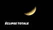 Les sublimes images de l'éclipse totale lunaire dans le Pacifique