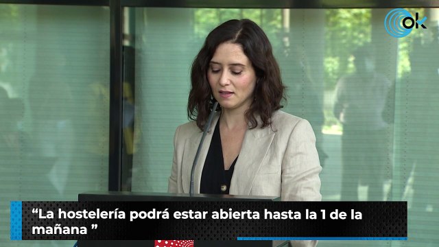 Madrid amplía el horario de hostelería hasta la una y permite más personas por mesa a partir del lunes