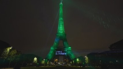 La Torre Eiffe es iluminada con hidrógeno renovable