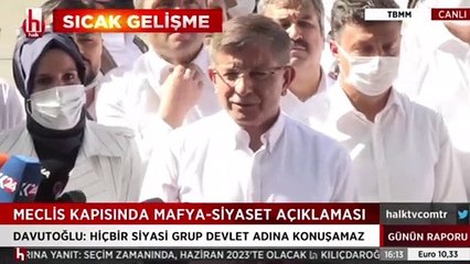 Ahmet Davutoğlu Bakan Soylu'yu hedef aldı!