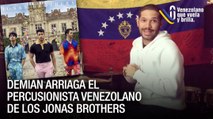 Demian Arriaga el percusionista venezolano de los Jonas Brothers - Venezolano que Vuela y Brilla