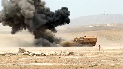 Azerbaycan'a 5 Mekanik Mayın Temizleme Teçhizatı teslim edildi (2)