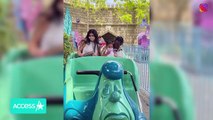 Kylie Jenner and Travis Scott Take Stormi, Dream and Chicago To Disneyland