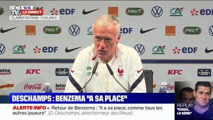Didier Deschamps sur l'Euro: "De par la qualité des adversaires, il faut être prêt dès les matchs de poule"