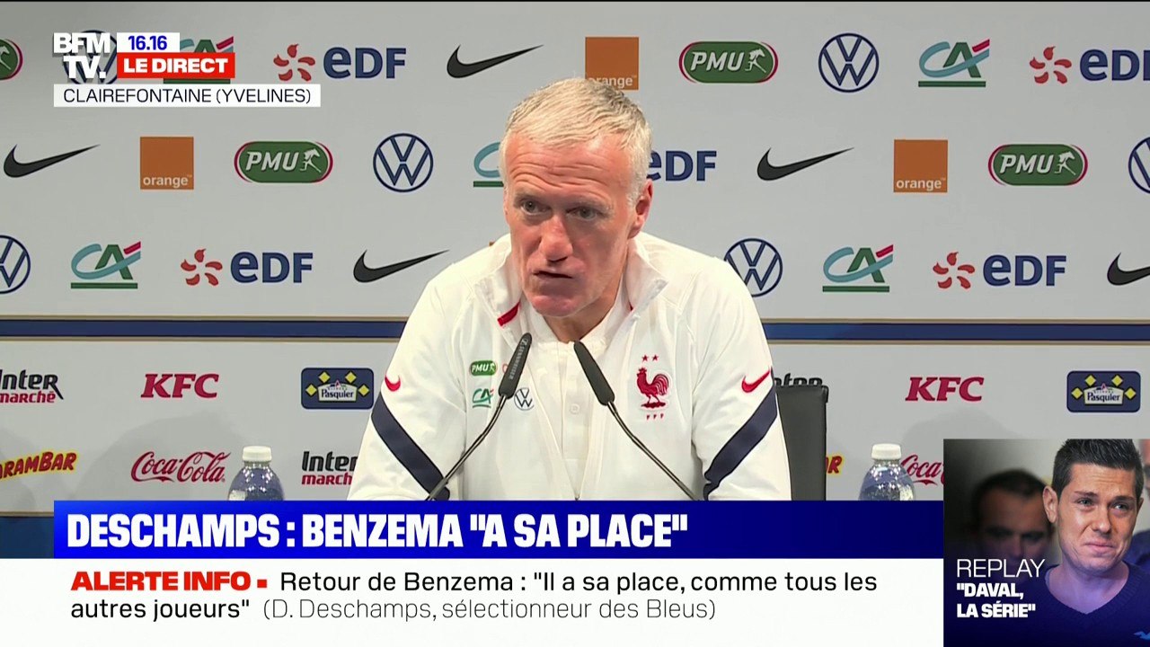 Didier Deschamps sur l'Euro: "De par la qualité des adversaires, il faut être prêt dès les matchs de poule"